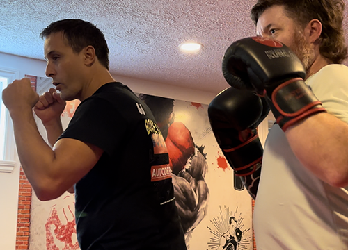Cours de boxe Guillaume et Gabriel